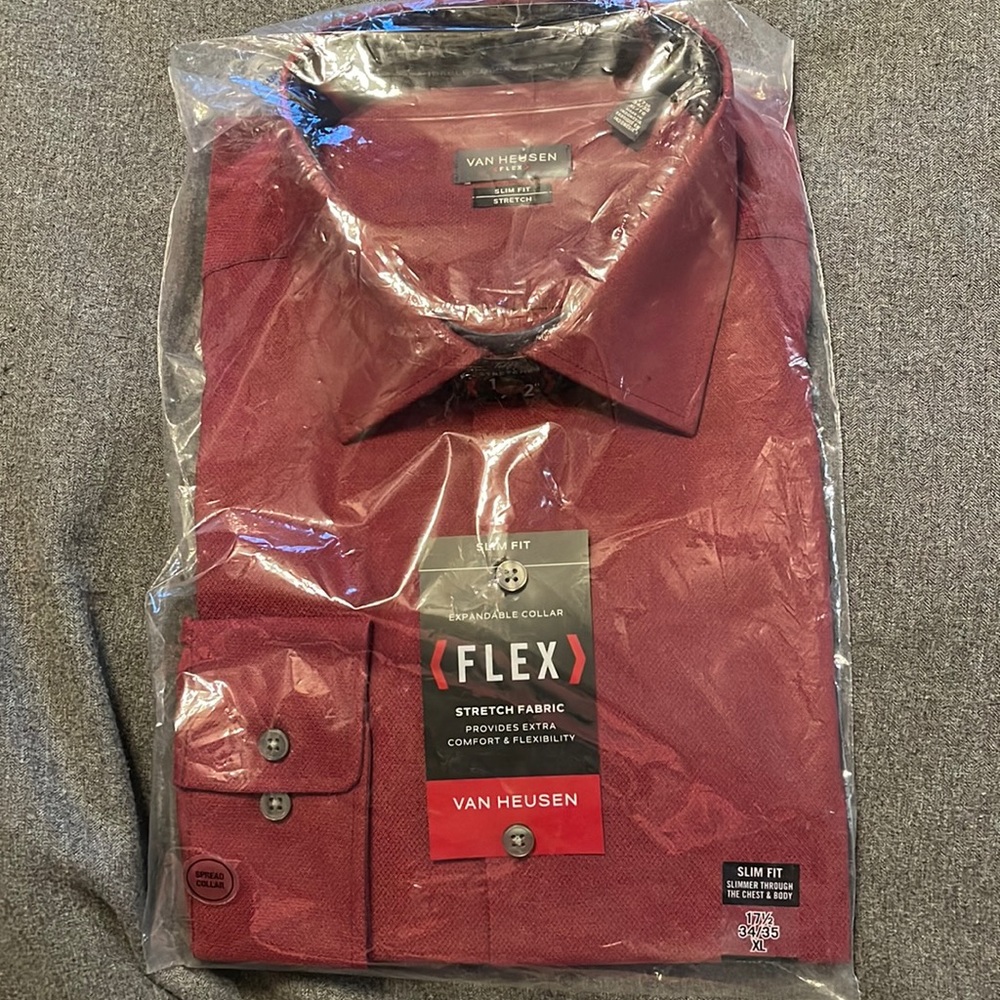 Van Heusen Flex Slim Fit Dress Shirt